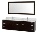 Wyndham Collection Encore 78" Double Bathroom Vanity Set - Espresso WC-CG4000-78-ESP 2