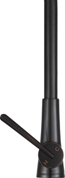 Anzzi Tulip Single-Handle Pull-Out Sprayer Kitchen Faucet in Oil Rubbed Bronze KF-AZ216ORB 14