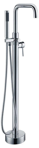 Anzzi Moray Series 2-Handle Freestanding Tub Faucet in Polished Chrome FS-AZ0048CH