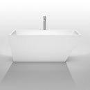Wyndham Collection Hannah 59" Soaking Bathtub - White WC-BTK1501-59 2