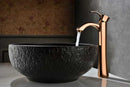 Anzzi Harmony Series Single Hole Single-Handle Vessel Bathroom Faucet in Rose Gold L-AZ095RG 3