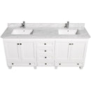 Wyndham Collection Acclaim 72" Double Bathroom Vanity - White WC-CG8000-72-WHT 6