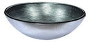 Anzzi Gardena Series Deco-Glass Vessel Sink in Brushed Silver S262-dark 2