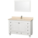 Wyndham Collection Acclaim 48" Single Bathroom Vanity - White WC-CG8000-48-WHT 2