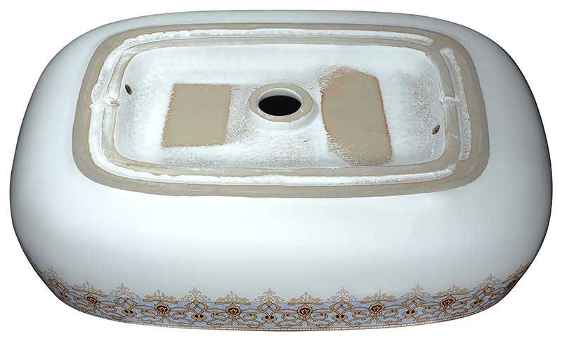 Anzzi Byzantian Series Ceramic Vessel Sink in Byzantine Mosaic Finish LS-AZ247 7