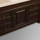 Wyndham Collection Andover 60" Traditional Bathroom Vanity Set - Dark Cherry WC-TS60-DKCH 5