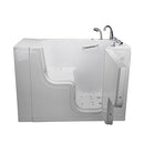 Ella's OLA3052A-R-HB Transfer Acrylic L Shape Wheelchair, 29x52x42", White