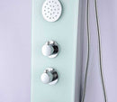 Anzzi MARE Series 60 in. Full Body Shower Panel System with Heavy Rain Shower and Spray Wand in White 4