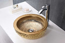 Anzzi Levi Series Vessel Sink in Speckled Gold LS-AZ8199 3
