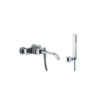 Fima by Nameeks Bio Wall Mount Bath Diveter Tub Faucet with Hand Shower