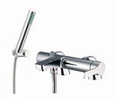 Fima by Nameeks Matrix Single Handle Deck Mount Diverter Bath Tub Faucet with Hand Shower