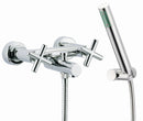 Fima by Nameeks Maxima Wall Mount Thermostatic Bath Tub Faucet with Hand Shower
