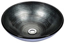 Anzzi Tara Series Deco-Glass Vessel Sink in Precious Storm LS-AZ8188