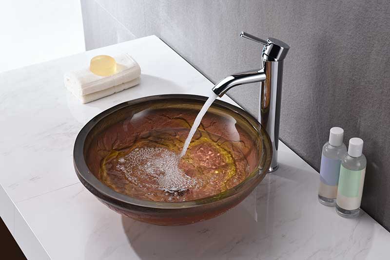 Anzzi Alto Series Vessel Sink in Molten Gold LS-AZ218 2
