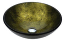 Anzzi Posh Series Deco-Glass Vessel Sink in Verdure Gold LS-AZ289