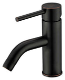 Anzzi Bravo Series Single Handle Bathroom Sink Faucet in Oil Rubbed Bronze