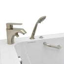 Ella Elite 30"x52" Acrylic Hydro Massage Walk-In Bathtub with Left Inward Swing Door, Heated Seat, 2 Piece Fast Fill Faucet, 2" Dual Drain 12