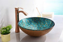 Anzzi Chrona Series Vessel Sink in Gold/Cyan Mix LS-AZ209 3
