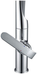 Anzzi Accent Single Handle Pull-Down Sprayer Kitchen Faucet in Polished Chrome KF-AZ003 14