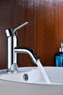 Anzzi Bravo Series Single Handle Bathroom Sink Faucet in Polished Chrome 3