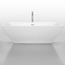Wyndham Collection Maryam 71" Soaking Bathtub - White WC-BTK1518-71 2