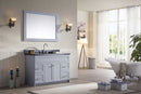 Ariel Hamlet 49" Single Sink Vanity Set with Absolute Black Granite Countertop in Grey 2