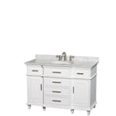 Wyndham Collection Berkeley 48" Single Bathroom Vanity - White WC-1717-48-SGL-WHT 5
