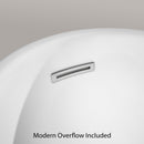 Wyndham Collection Ursula 67" Soaking Bathtub - White WC-BTK1511-67 5