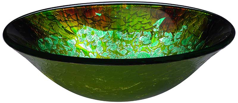 Anzzi Makata Series Vessel Sink in Emerald Burst LS-AZ8214 6