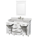 Wyndham Collection Berkeley 48" Single Bathroom Vanity - White WC-1717-48-SGL-WHT 4