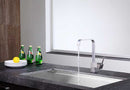 Anzzi Sabre Single-Handle Standard Kitchen Faucet in Brushed Nickel KF-AZ220BN 9
