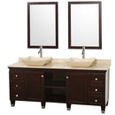 Wyndham Collection Premiere 72" Bathroom Double Vanity Set - Espresso WC-CG5000-72-ESP 5