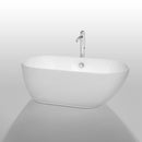 Wyndham Collection Melissa 60" Soaking Bathtub  WC-BT1000-60