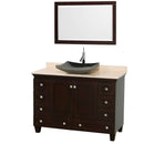 Wyndham Collection Acclaim 48" Single Bathroom Vanity for Vessel Sink - Espresso WC-CG8000-48-SGL-VAN-ESP 3