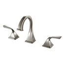 Fresca Sevena Widespread Mount Bathrooom Vanity Faucet - Brushed Nickel