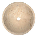 Anzzi Solon Vessel Sink in Classic Cream Marble LS-AZ8170 6