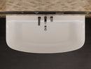Anzzi Bank Series 5.41 ft. Freestanding Bathtub with Deck Mounted Faucet in White FT-FR112473CH 5