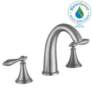 Anzzi Queen 8 in. Widespread 2-Handle Bathroom Faucet in Brushed Nickel L-AZ185BN 2
