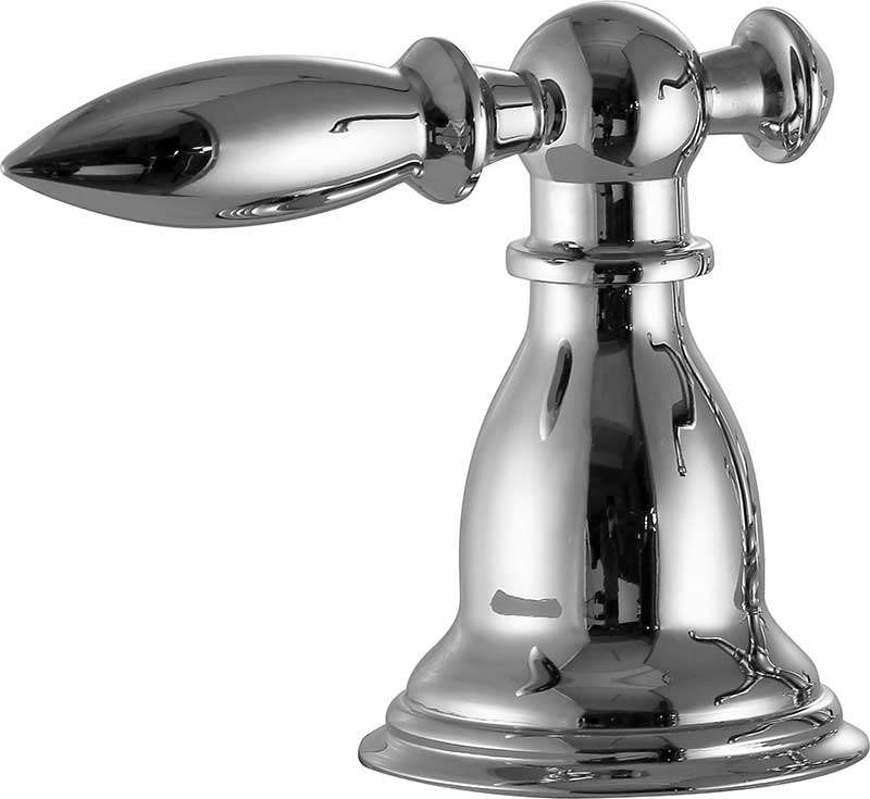 Anzzi Patriarch 2-Handle Deck-Mount Roman Tub Faucet with Handheld Sprayer in Polished Chrome FR-AZ091CH 12