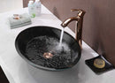 Anzzi Marbela Series Vessel Sink in Marbled Black LS-AZ177 2