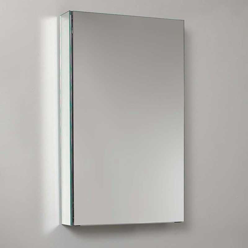 Fresca 15" Wide Bathroom Medicine Cabinet with Mirrors 2