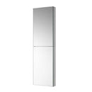 Fresca 52" Tall Bathroom Medicine Cabinet w Mirrors 5