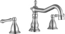 Anzzi Highland 8 in. Widespread 2-Handle Bathroom Faucet in Brushed Nickel L-AZ135BN