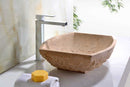 Anzzi Moon Vessel Sink in Classic Cream Marble LS-AZ8218 3