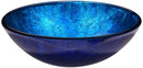 Anzzi Jonas Series Vessel Sink in Frosted Blue S122 6