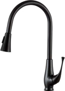 Anzzi Meadow Single-Handle Pull-Out Sprayer Kitchen Faucet in Oil Rubbed Bronze KF-AZ217ORB