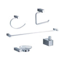 Fresca FAC0400 Ottimo 5-Piece Bathroom Accessory Set - Chrome
