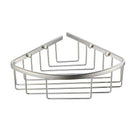 Fresca FAC1002BN Single Corner Wire Basket - Brushed Nickel