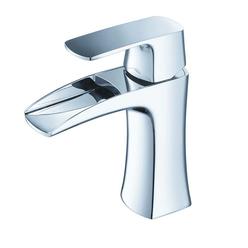 Fresca FFT3071CH Fortore Single Hole Mount Bathroom Vanity Faucet - Chrome