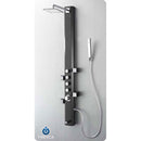 Fresca FSP8007BG Prato Stainless Steel Thermostatic Shower Massage Panel - Brushed Gray